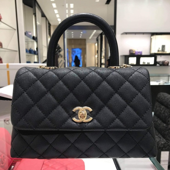 ❌SOLD Chanel small coco handle - Picture 1 of 10